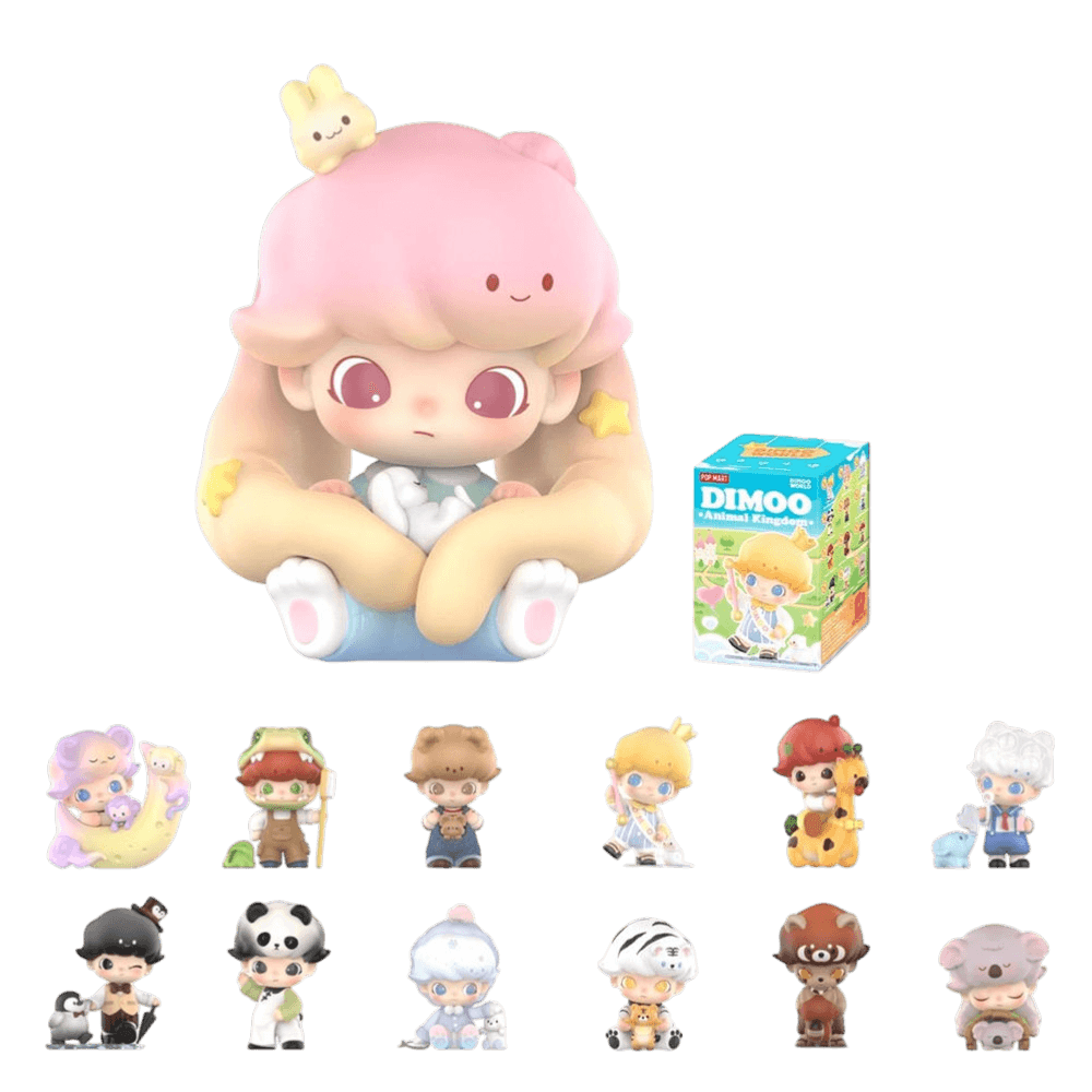 Blind box – figurka kolekcjonerska: POP MART Dimoo – Animal Kingdom